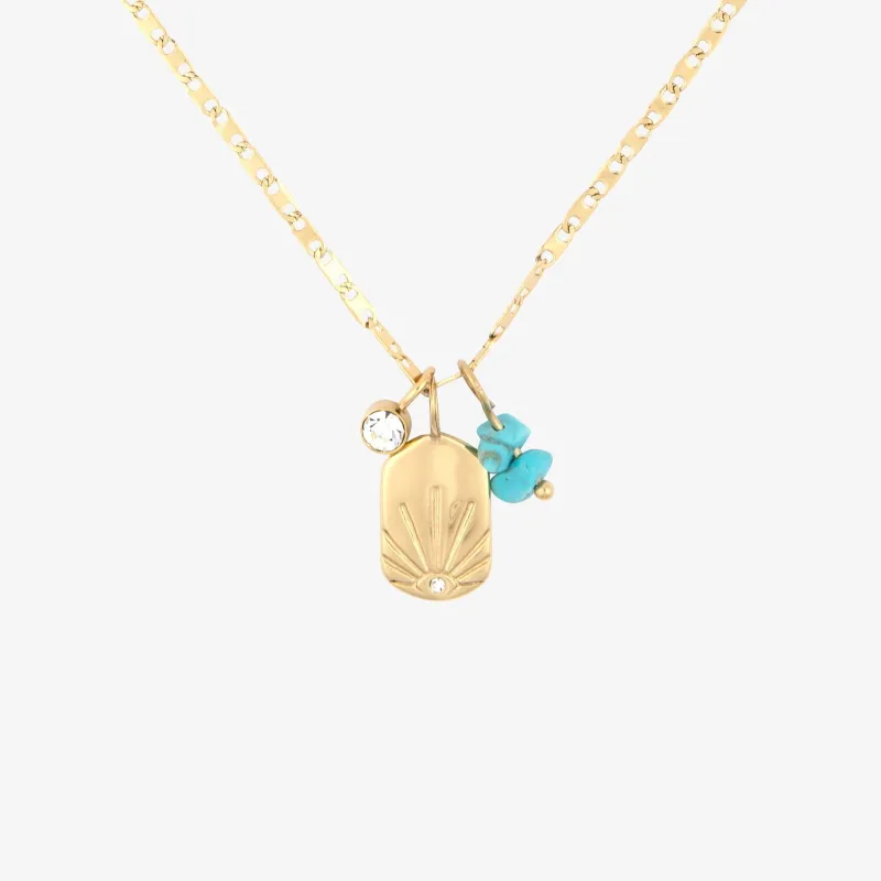 Allegra Charm Necklace made by Pura Vida