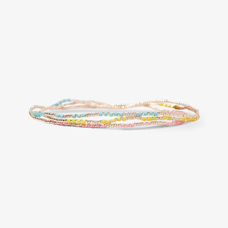 Miami Stretch Anklet Pack made by Pura Vida