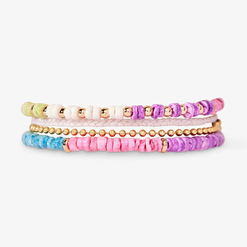 Sunset Samba Bracelet Pack made by Pura Vida