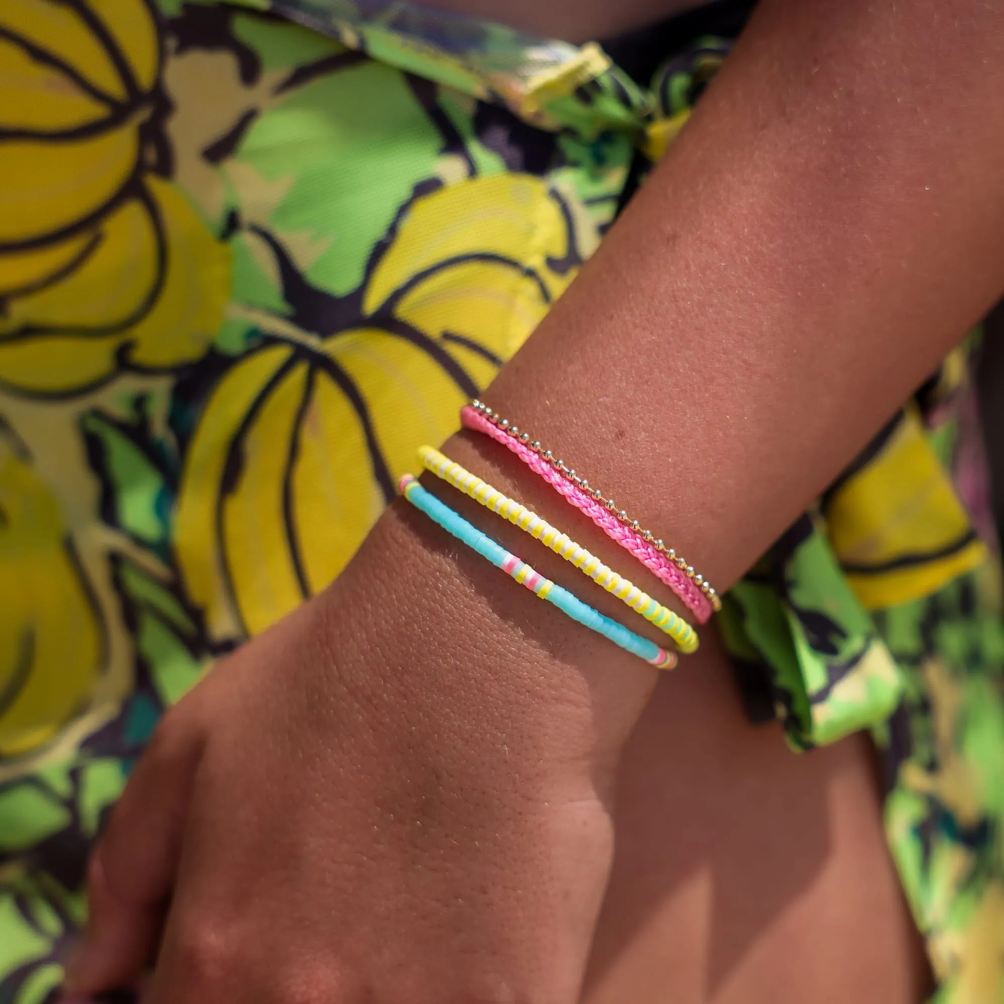 Petite Braid And Bead Bracelet sold by Pura Vida product image thumbnail 4