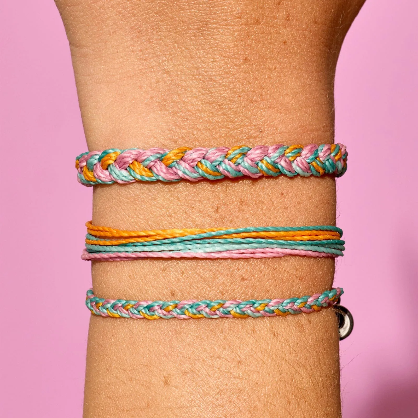 Canary Multi Mini Braided Bracelet sold by Pura Vida product image thumbnail 2