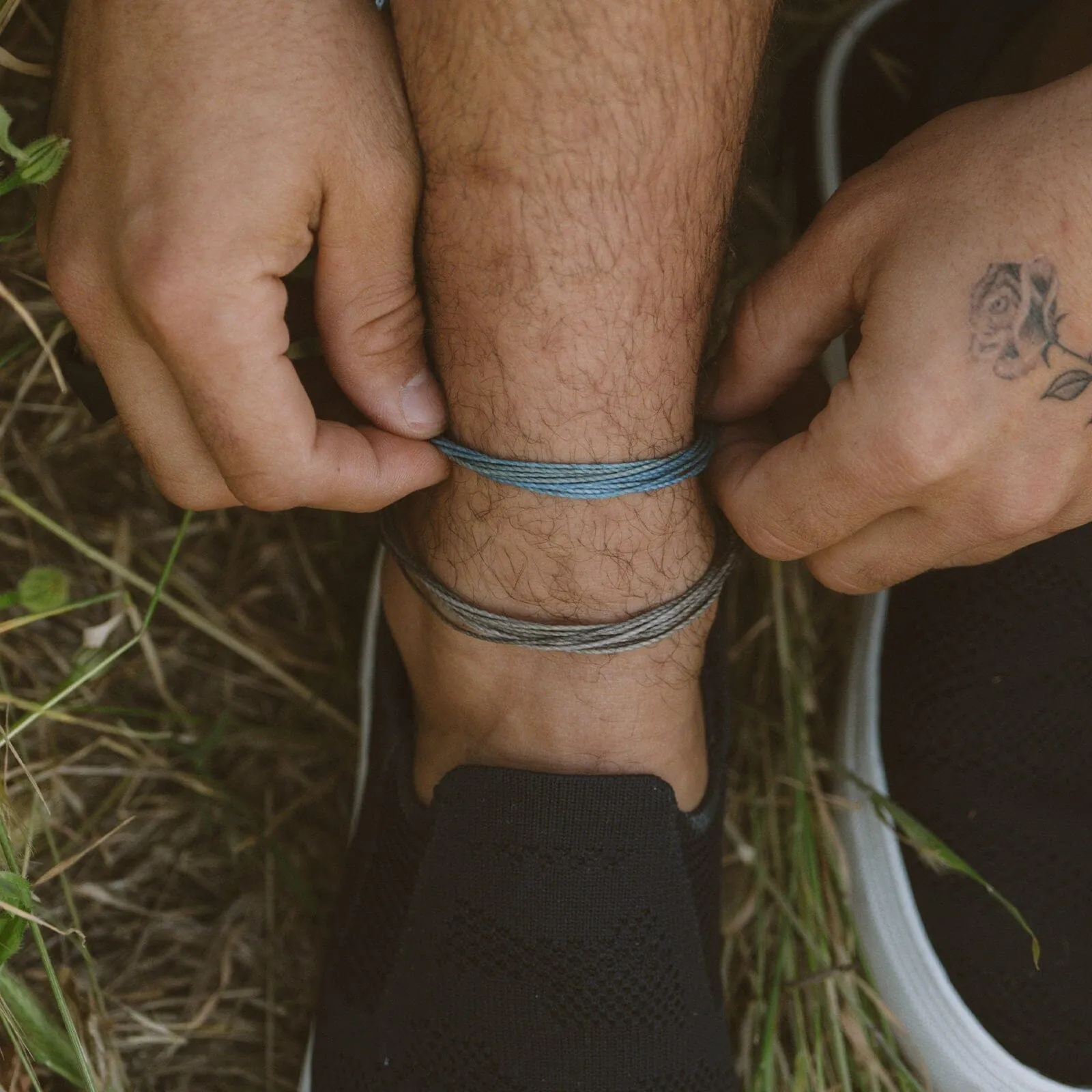 Men's Alpine Blue Anklet sold by Pura Vida product image thumbnail 3