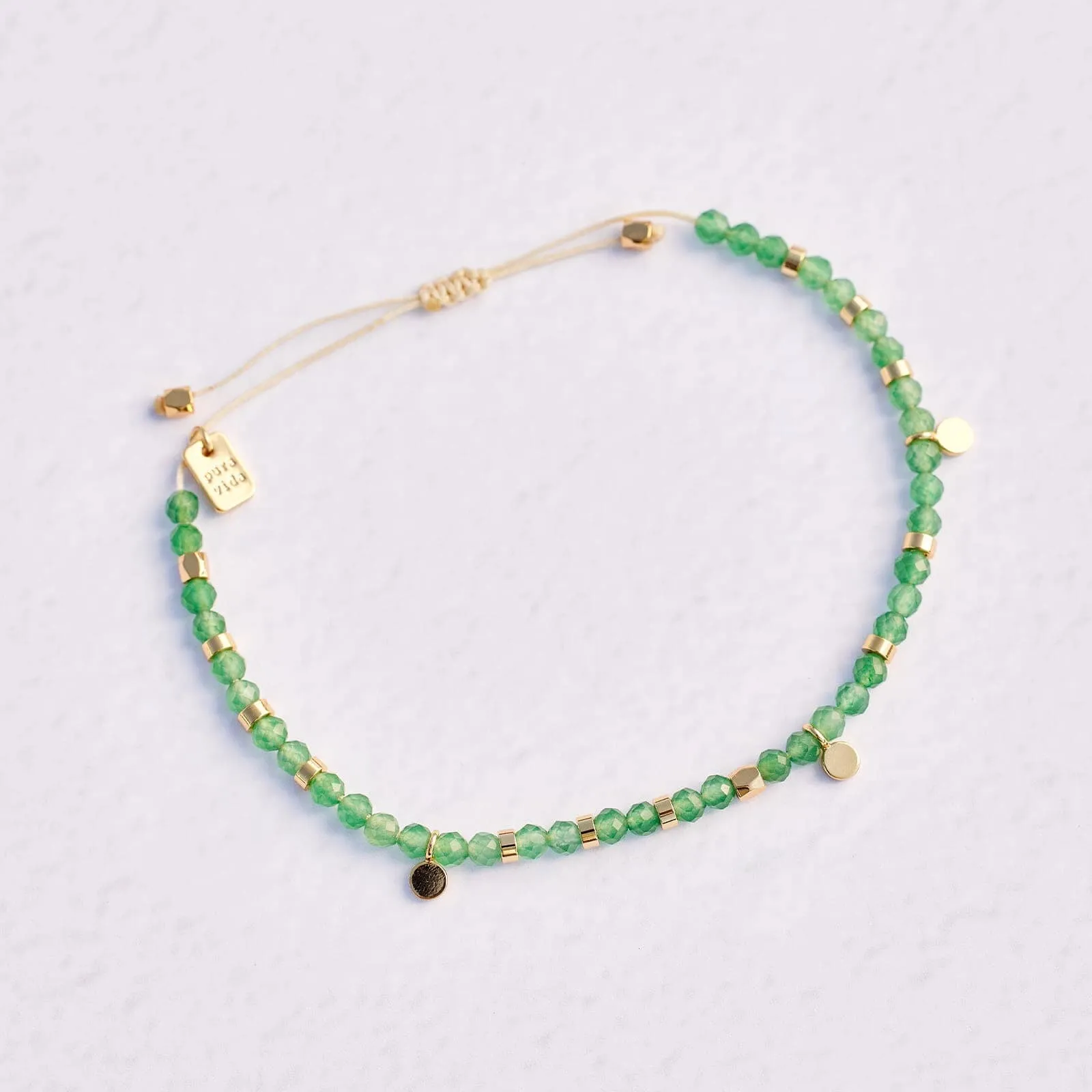 Jade Beaded String Bracelet sold by Pura Vida product image thumbnail 2