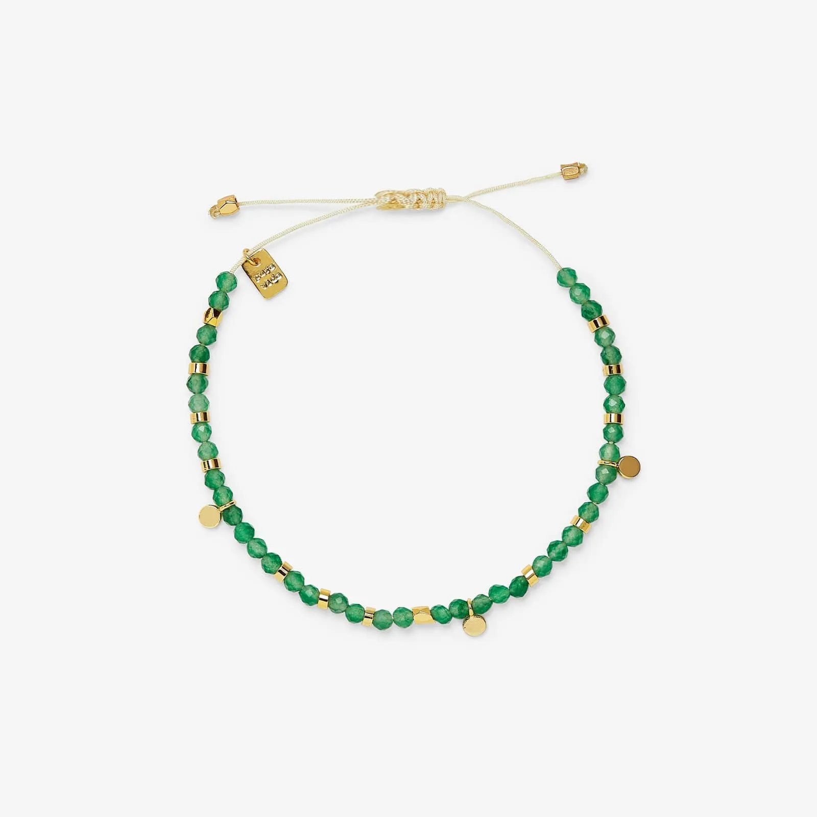 Jade Beaded String Bracelet sold by Pura Vida