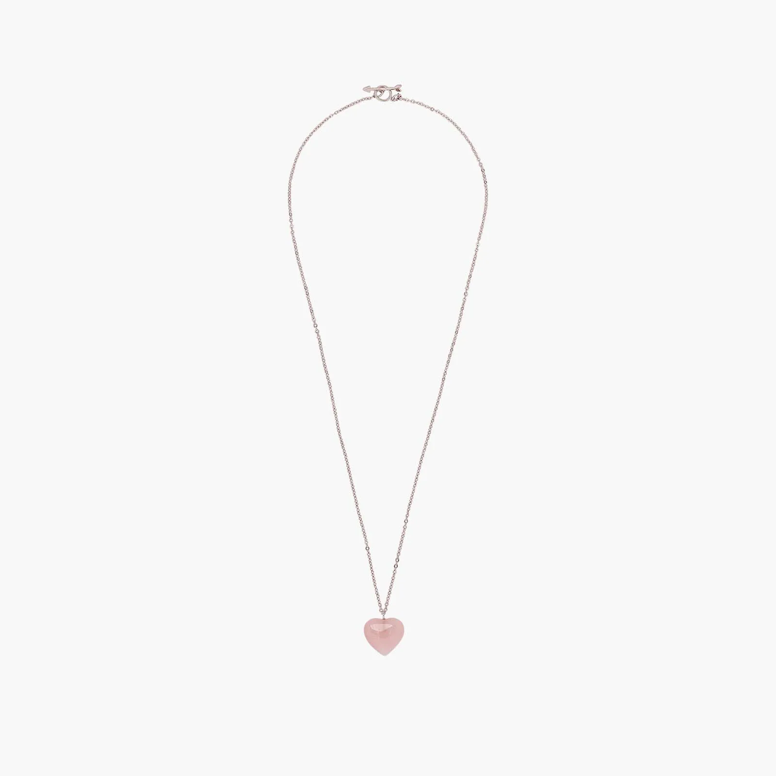 Stone Heart Toggle Necklace sold by Pura Vida product image thumbnail 2