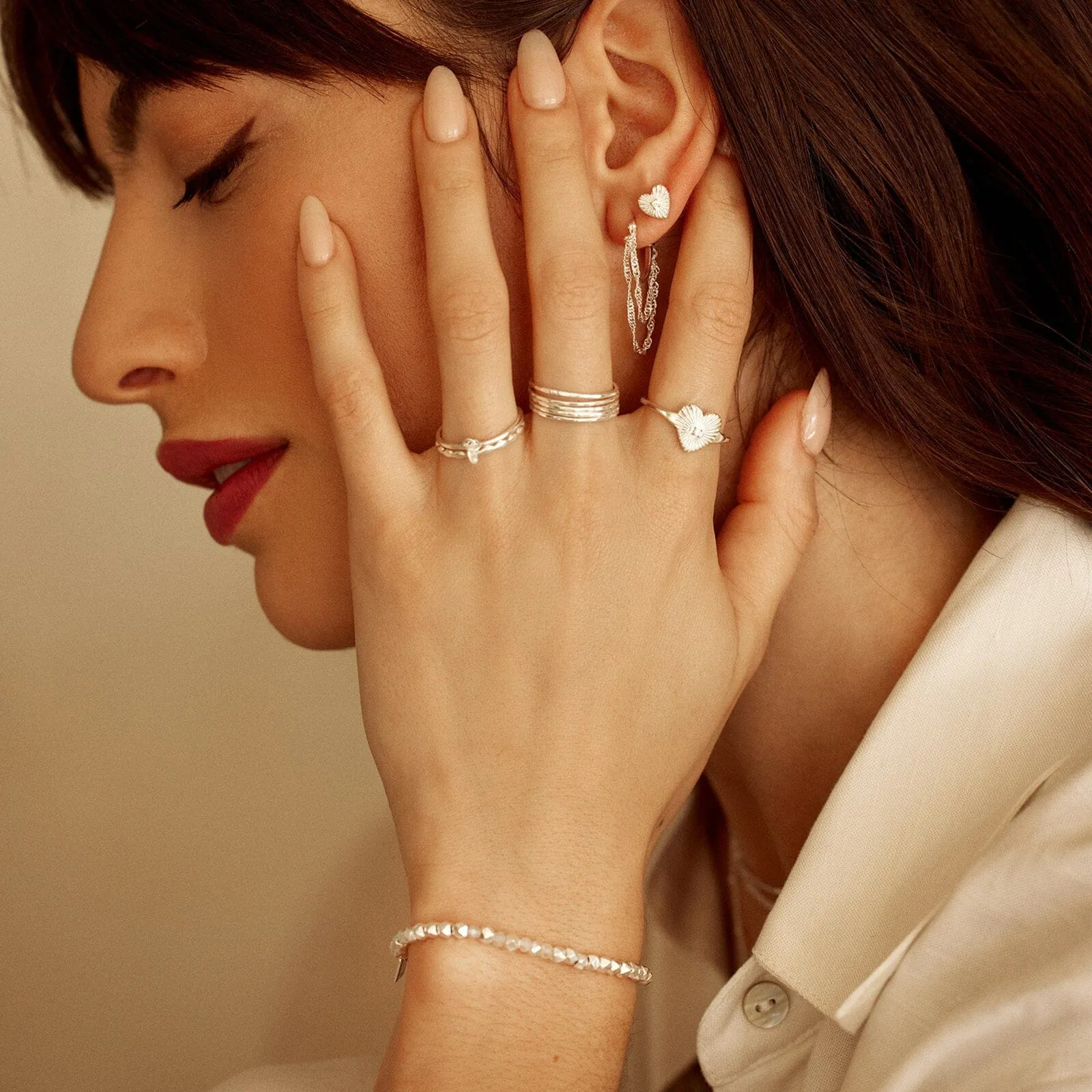 Sunburst Heart Earrings sold by Pura Vida product image thumbnail 3