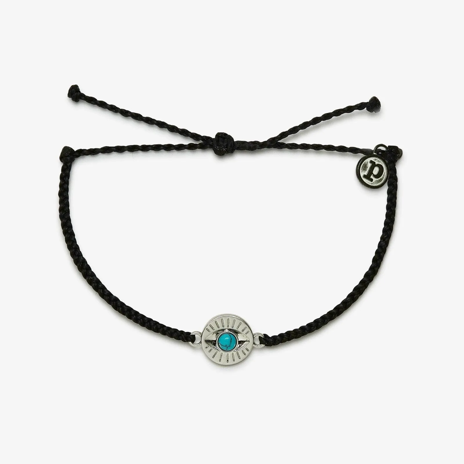 Gemstone Eye Coin Charm Bracelet sold by Pura Vida