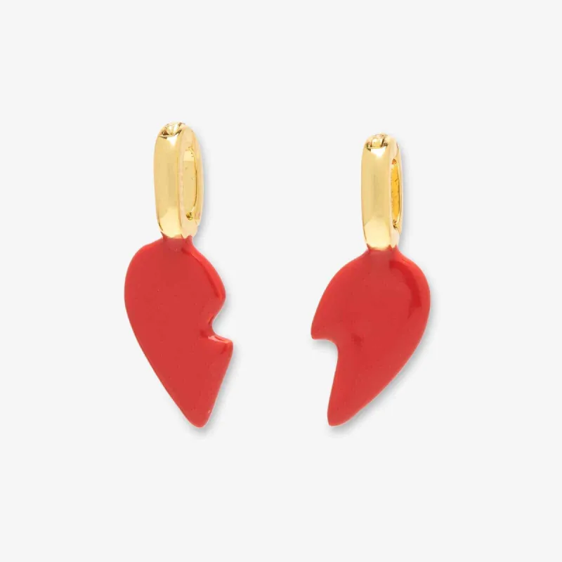 Harper Enamel BFF Heart Charm Set sold by Pura Vida