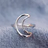 Oversized Crescent Ring sold by Pura Vida