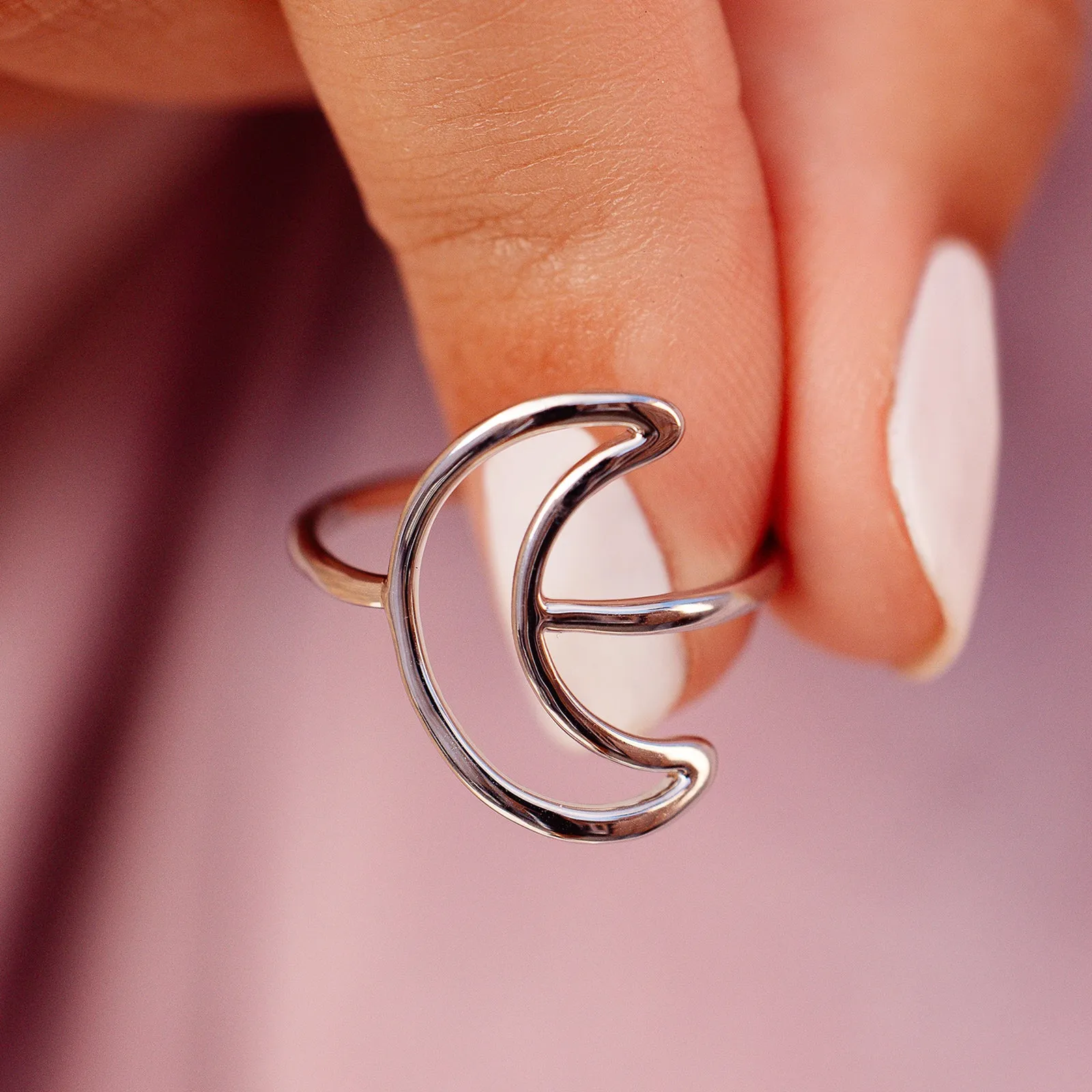 Oversized Crescent Ring sold by Pura Vida product image thumbnail 3
