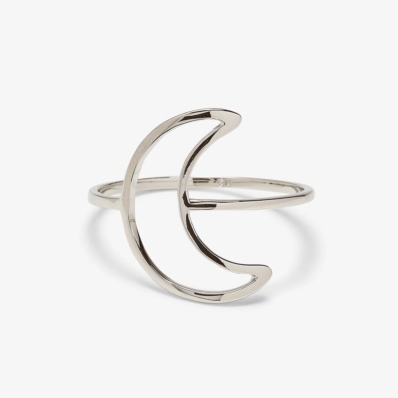 Oversized Crescent Ring sold by Pura Vida