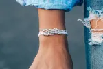 Platinum White Bracelet sold by Pura Vida