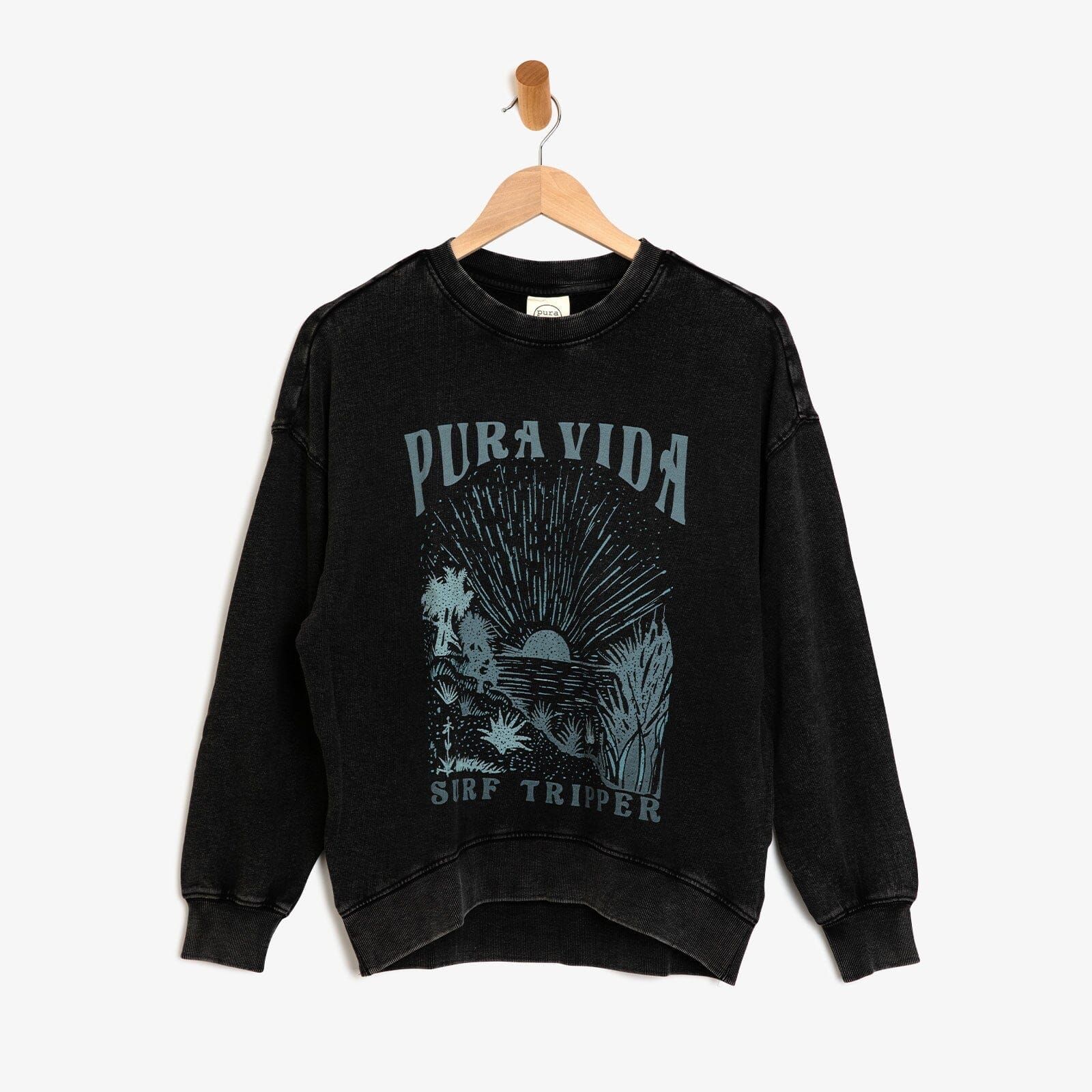 Cool Rays Oversized Crew Fleece sold by Pura Vida product image thumbnail 2