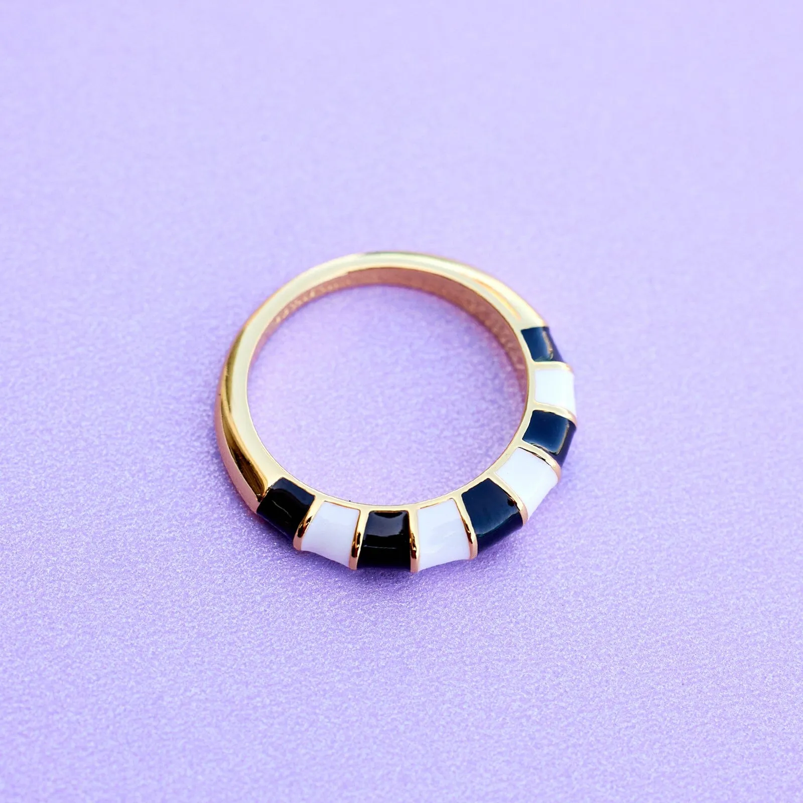 Striped Enamel Ring sold by Pura Vida product image thumbnail 5