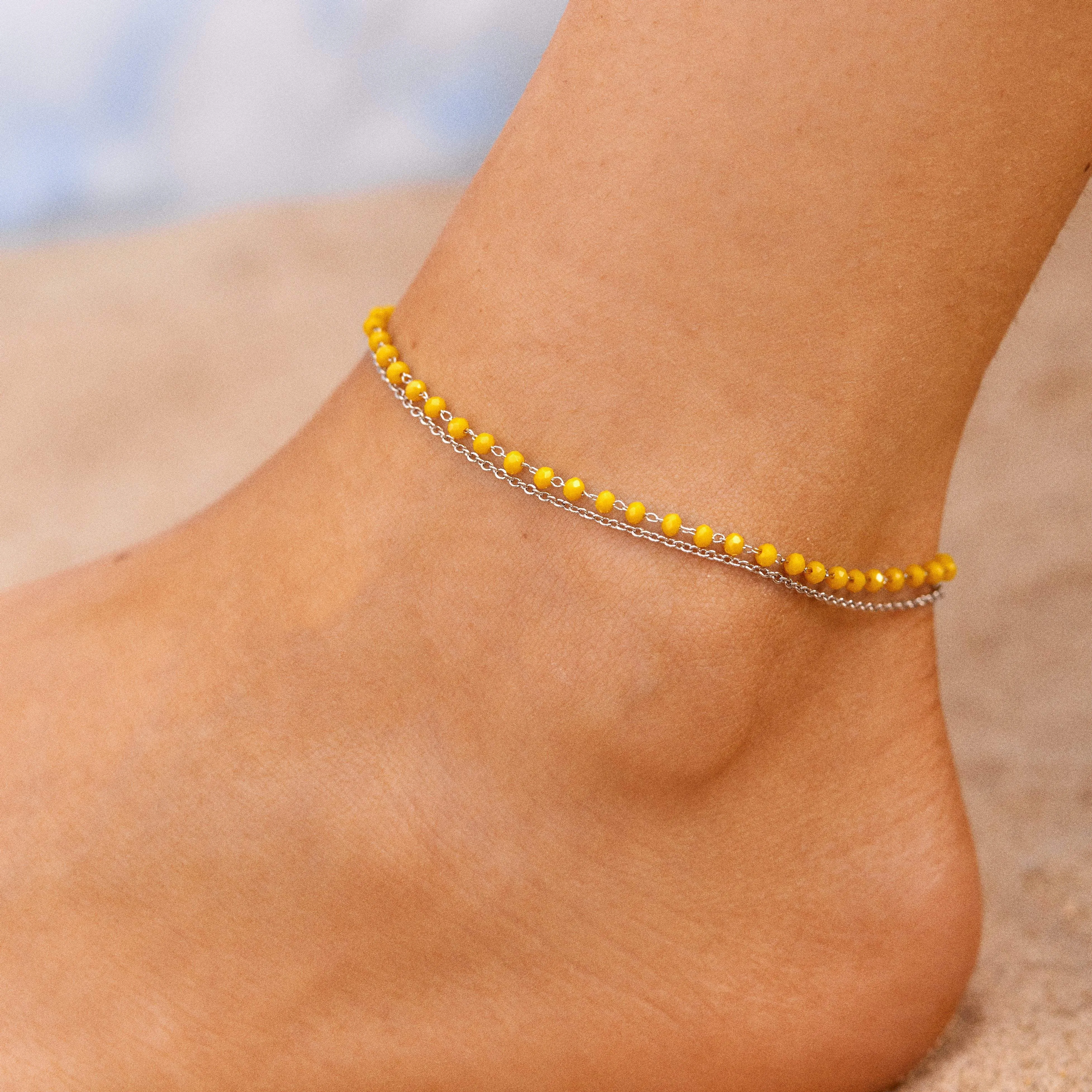 Neon Chain Anklet sold by Pura Vida product image thumbnail 2