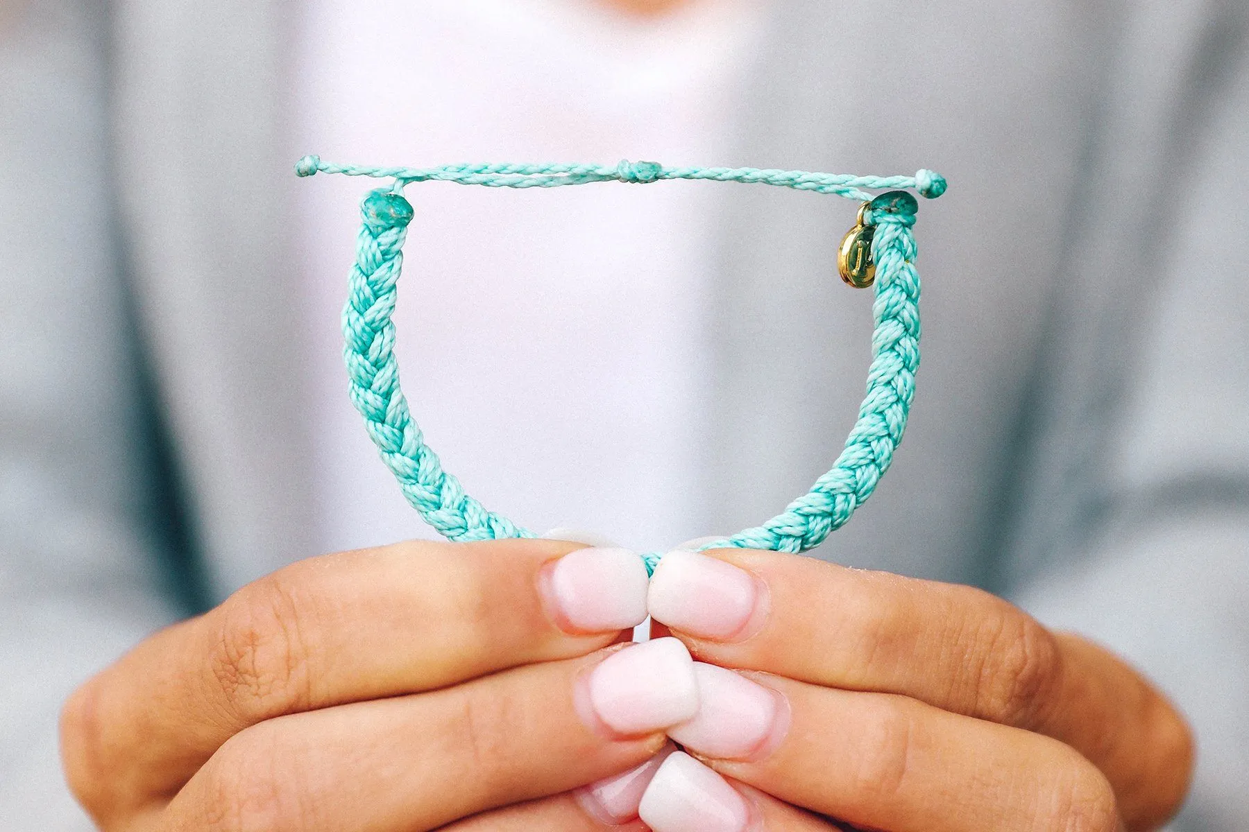 Seafoam Braided Bracelet sold by Pura Vida product image thumbnail 5