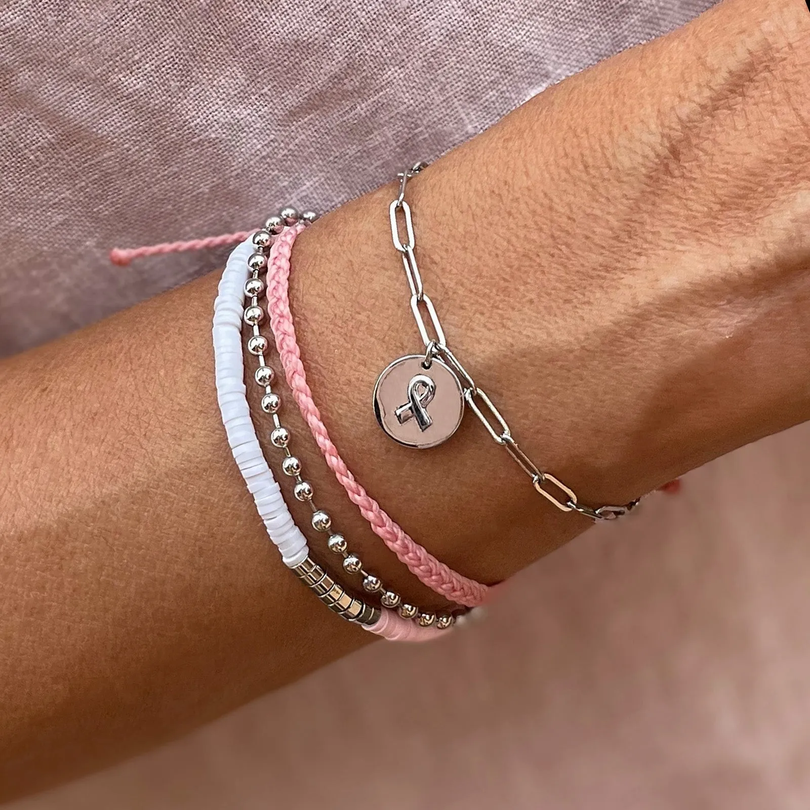 Boarding 4 Breast Cancer Style Pack sold by Pura Vida product image thumbnail 5