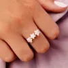 Pearlized 3 Star Ring sold by Pura Vida