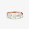 Pearlized 3 Star Ring sold by Pura Vida