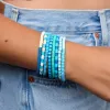Shark Week Stretch Bracelet Set of 8 sold by Pura Vida