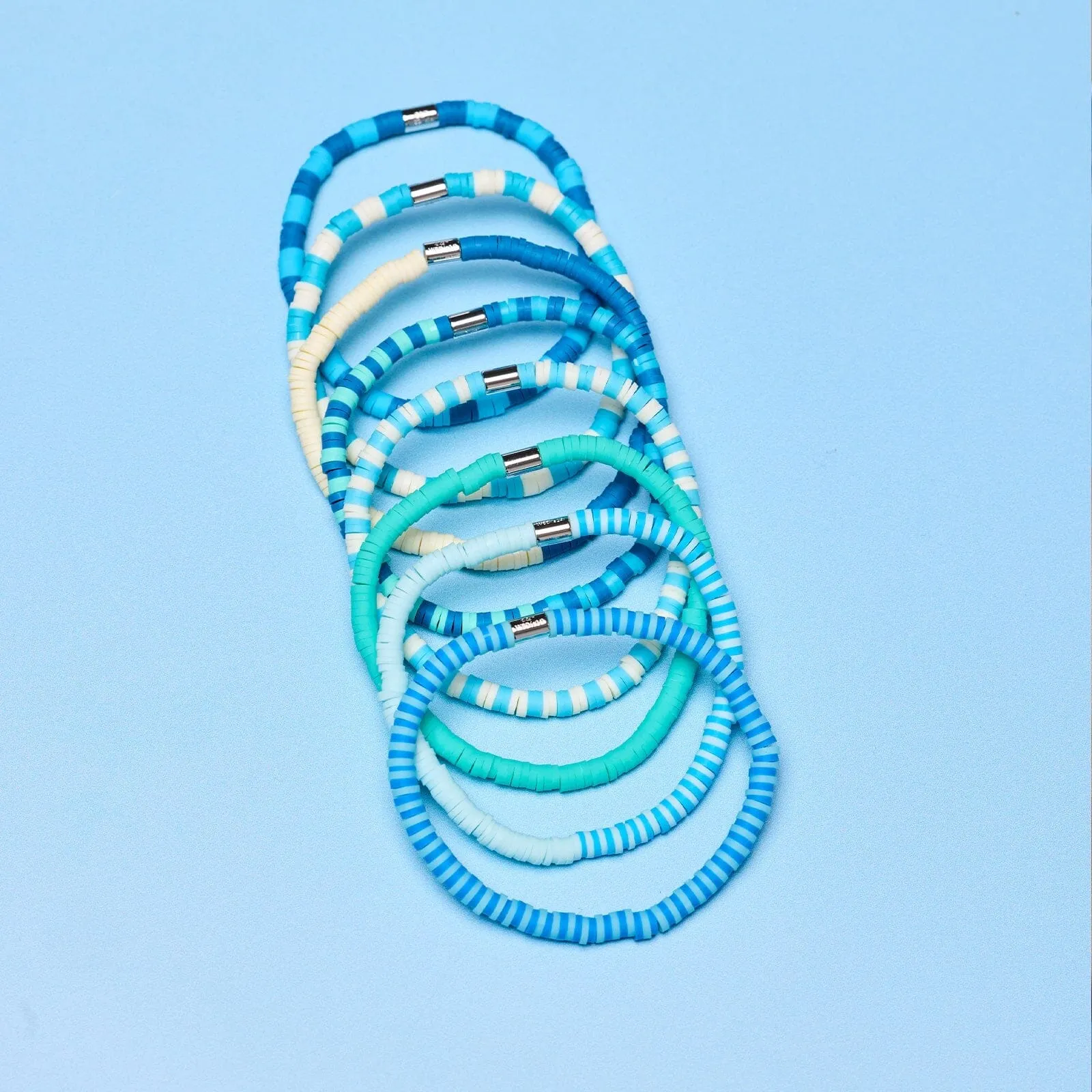 Shark Week Stretch Bracelet Set of 8 sold by Pura Vida product image thumbnail 4