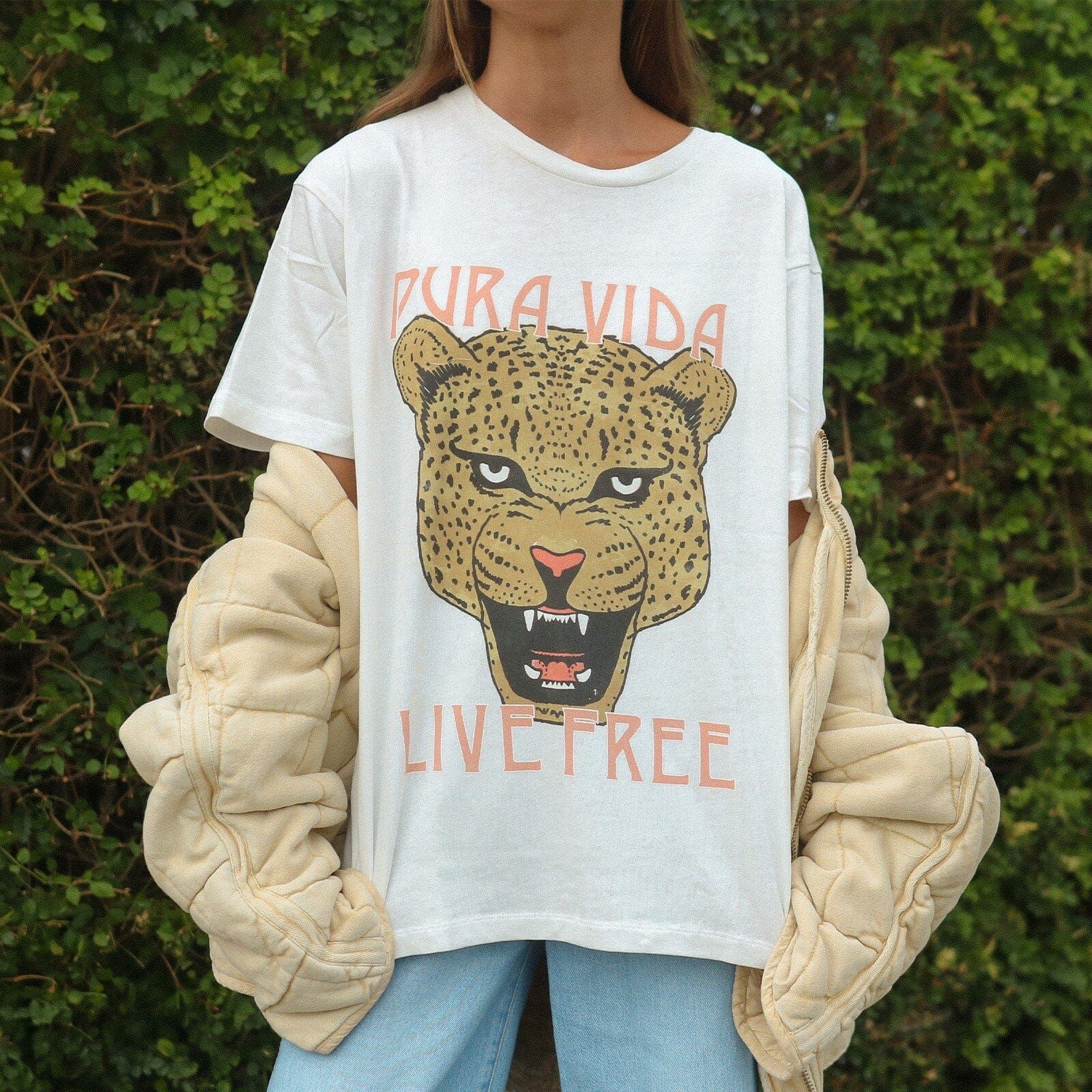 Wild Eyed Tee sold by Pura Vida