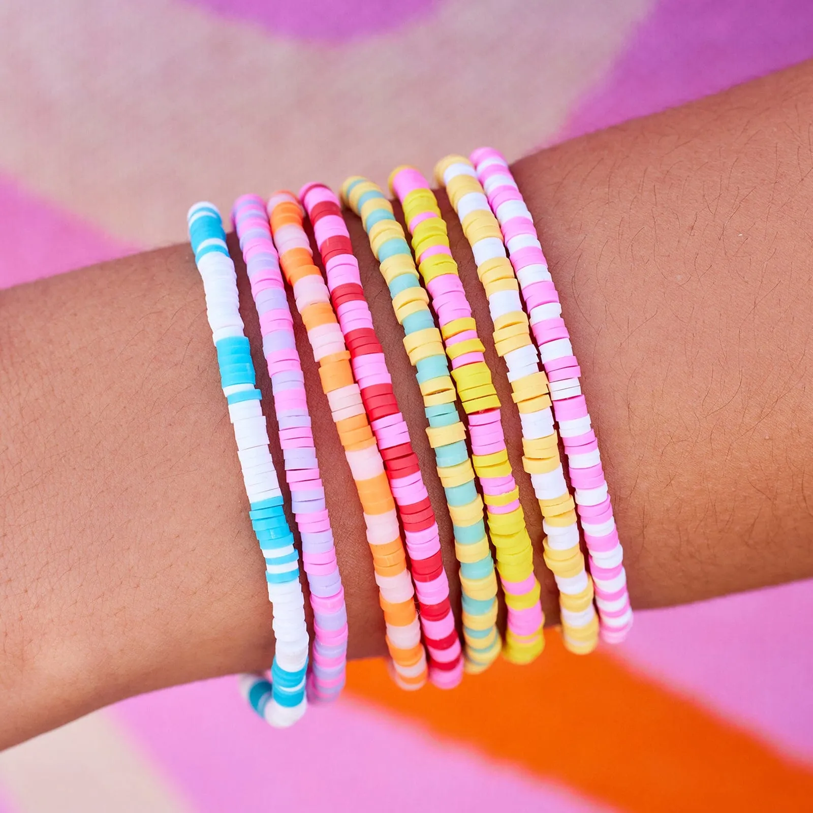 Vacation Vibes Stretch Bracelet Set of 8 sold by Pura Vida product image thumbnail 2