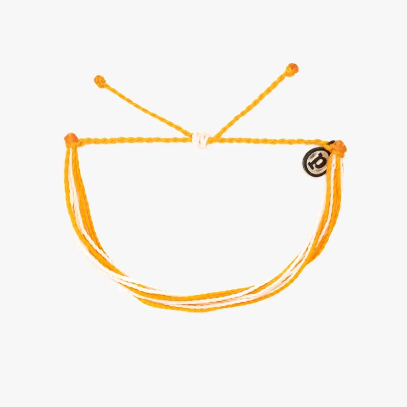 Orange & White Bracelet sold by Pura Vida
