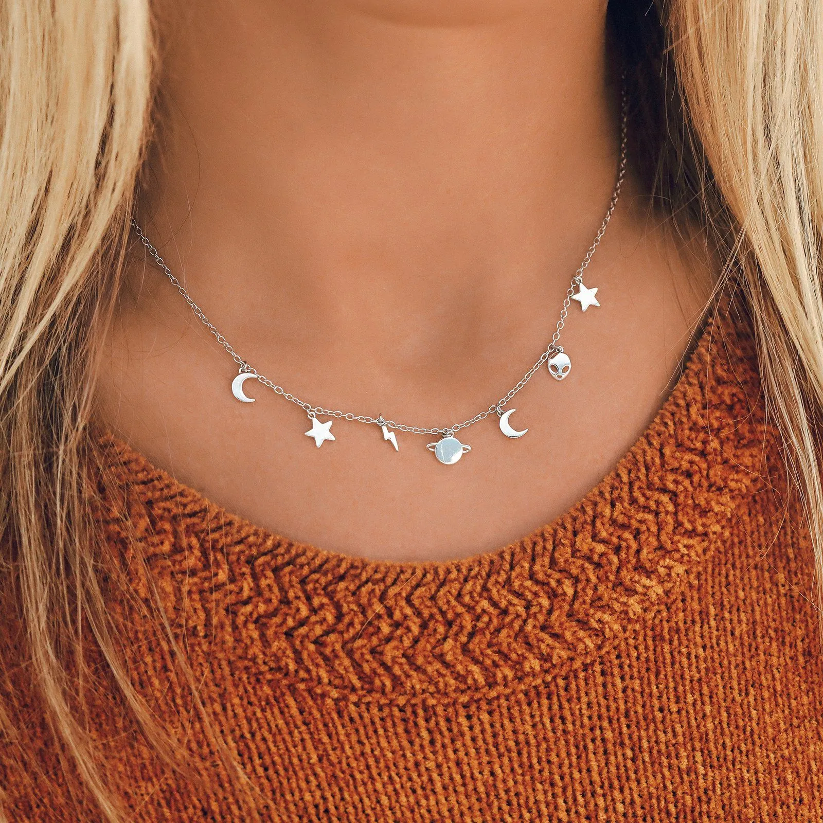 Celestial Charms Choker sold by Pura Vida product image thumbnail 3