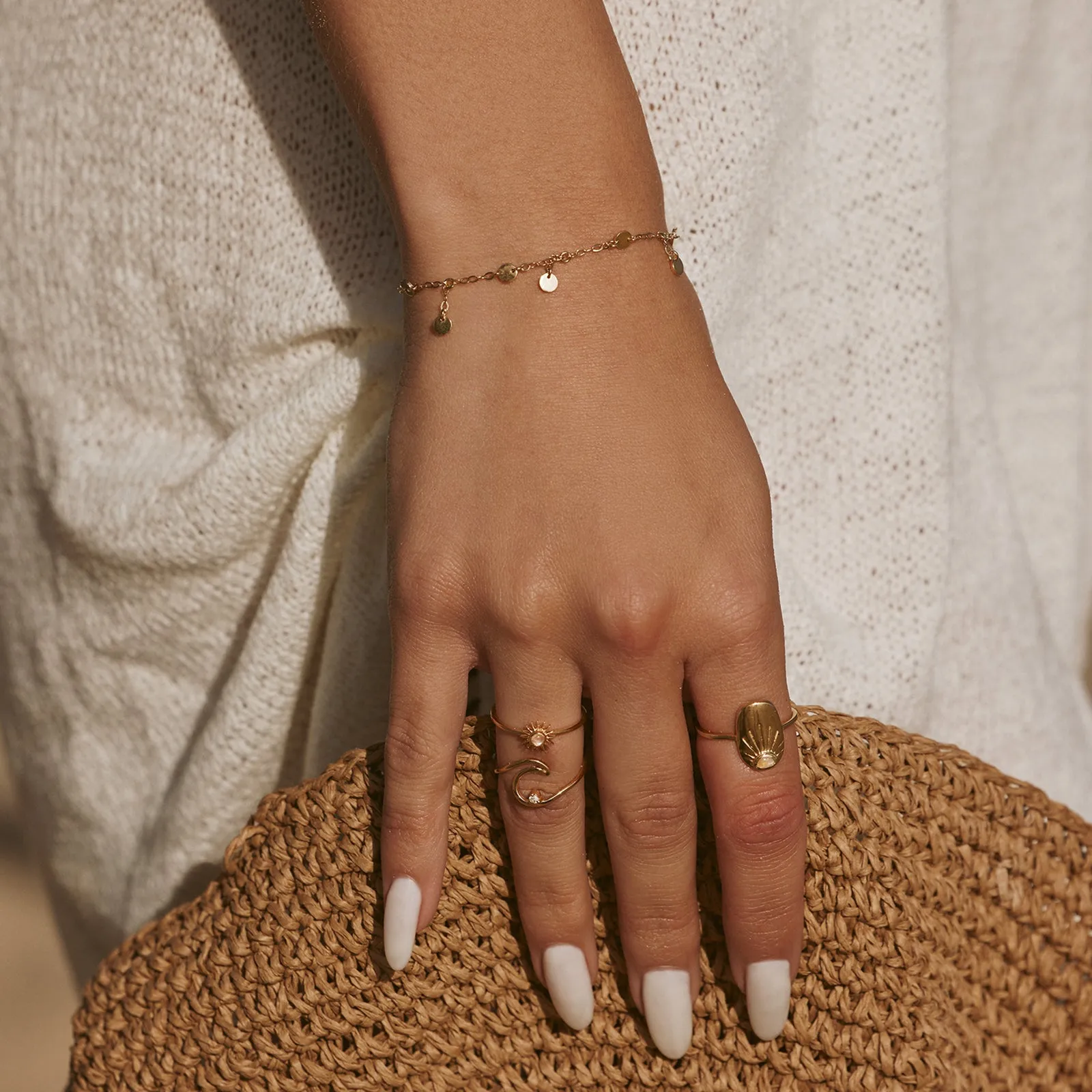 Sunshine Tag Ring sold by Pura Vida product image thumbnail 5
