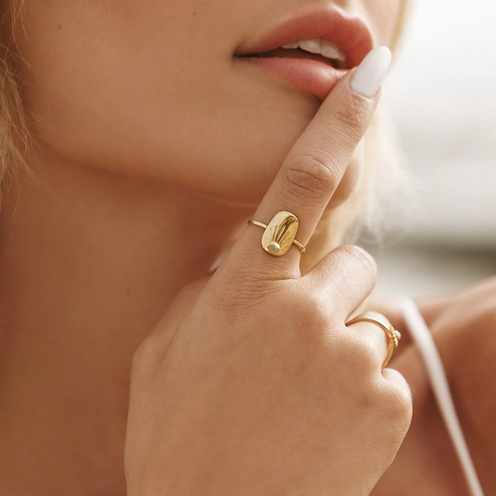 Sunshine Tag Ring sold by Pura Vida product image thumbnail 3