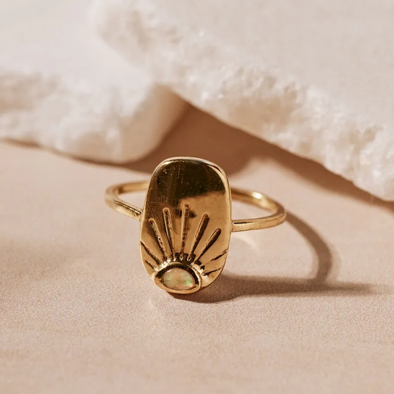 Sunshine Tag Ring sold by Pura Vida