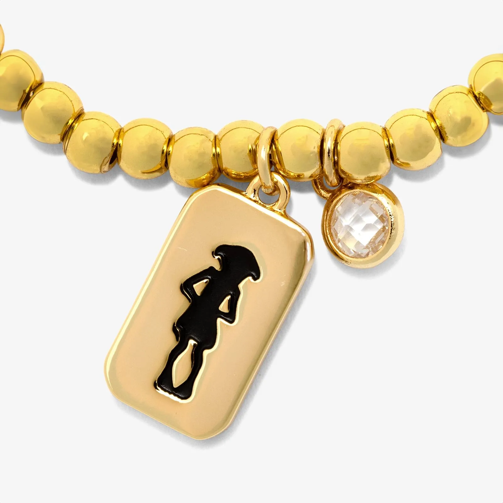 Dobby Metal Bead Stretch Bracelet sold by Pura Vida product image thumbnail 2