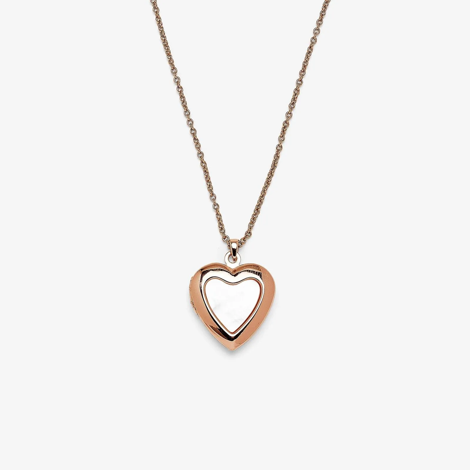 Stone Heart Locket Necklace sold by Pura Vida