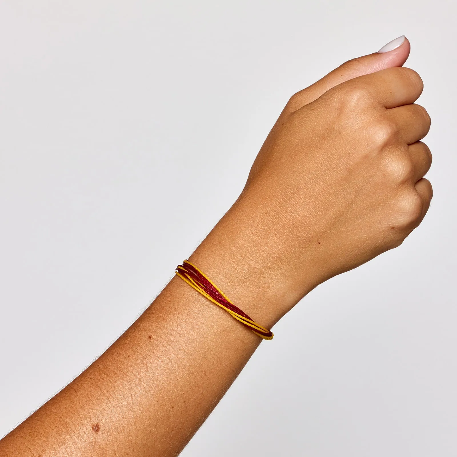 Maroon & Yellow Bracelet sold by Pura Vida product image thumbnail 2