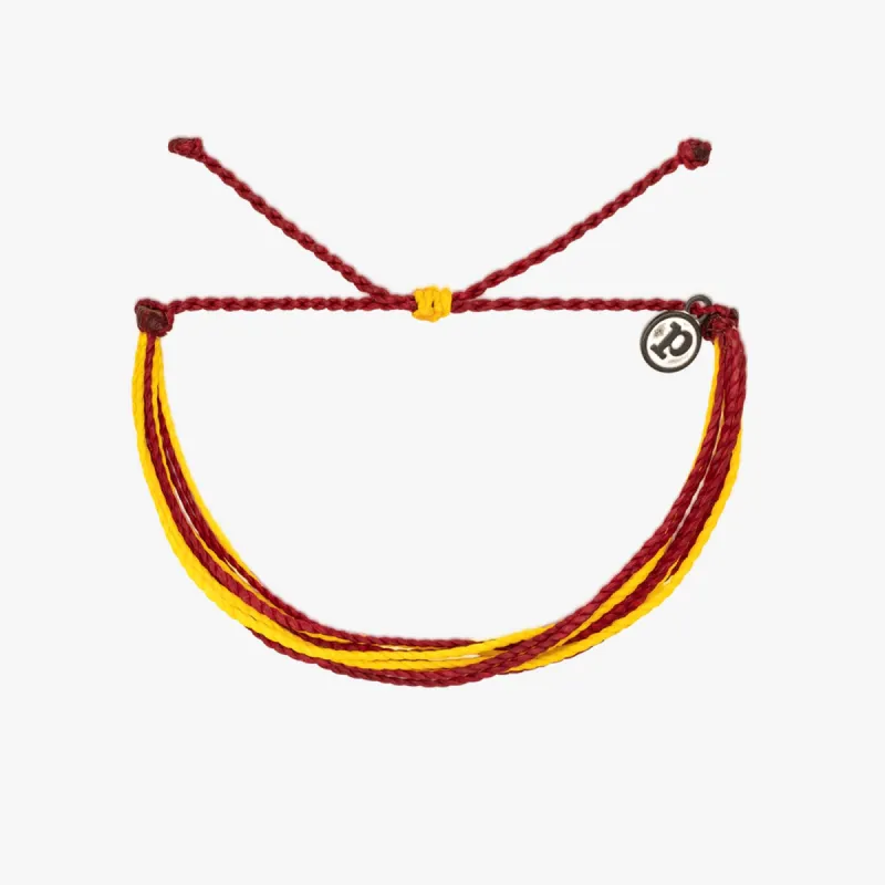 Maroon & Yellow Bracelet sold by Pura Vida