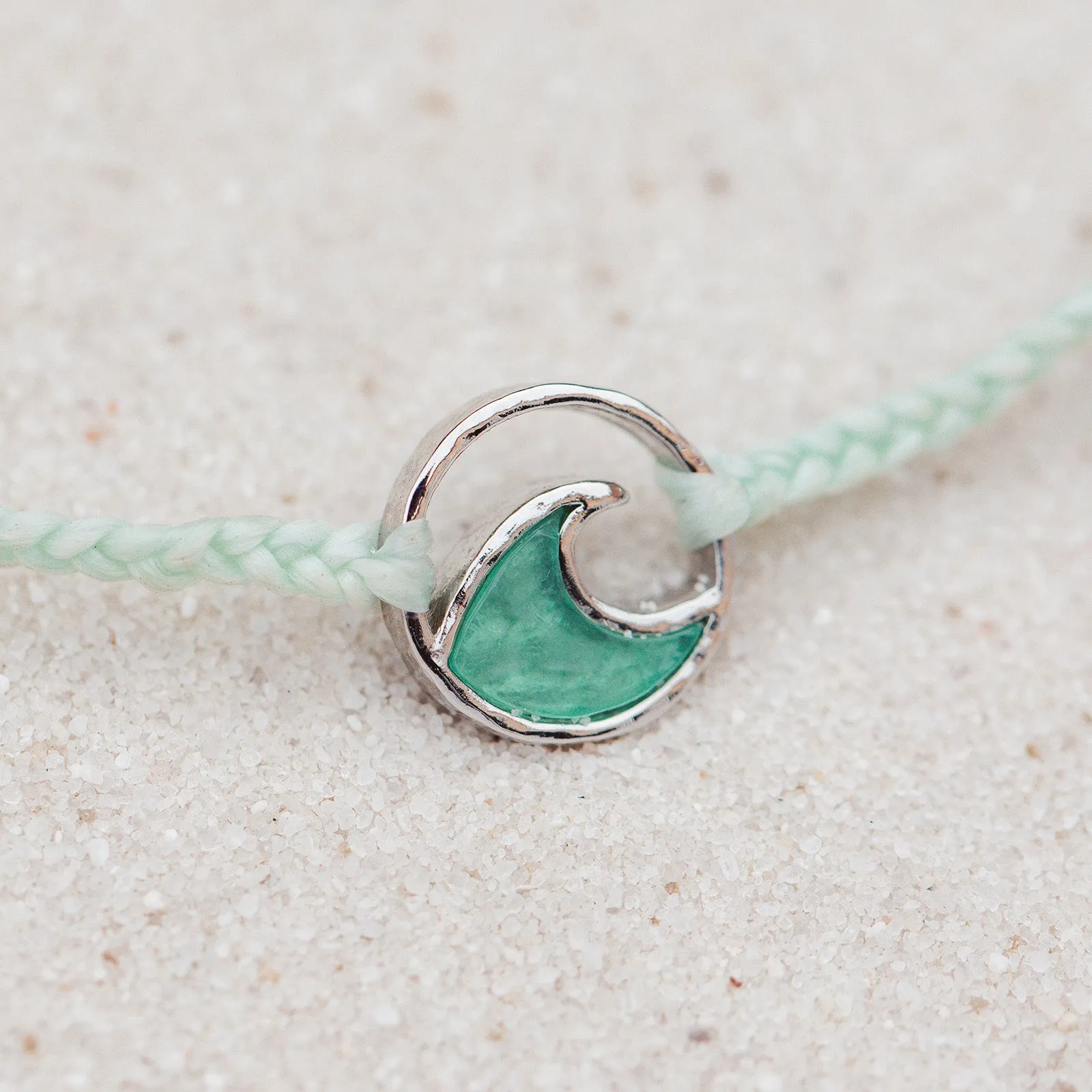 Opaque Resin Wave Charm Bracelet sold by Pura Vida product image thumbnail 5