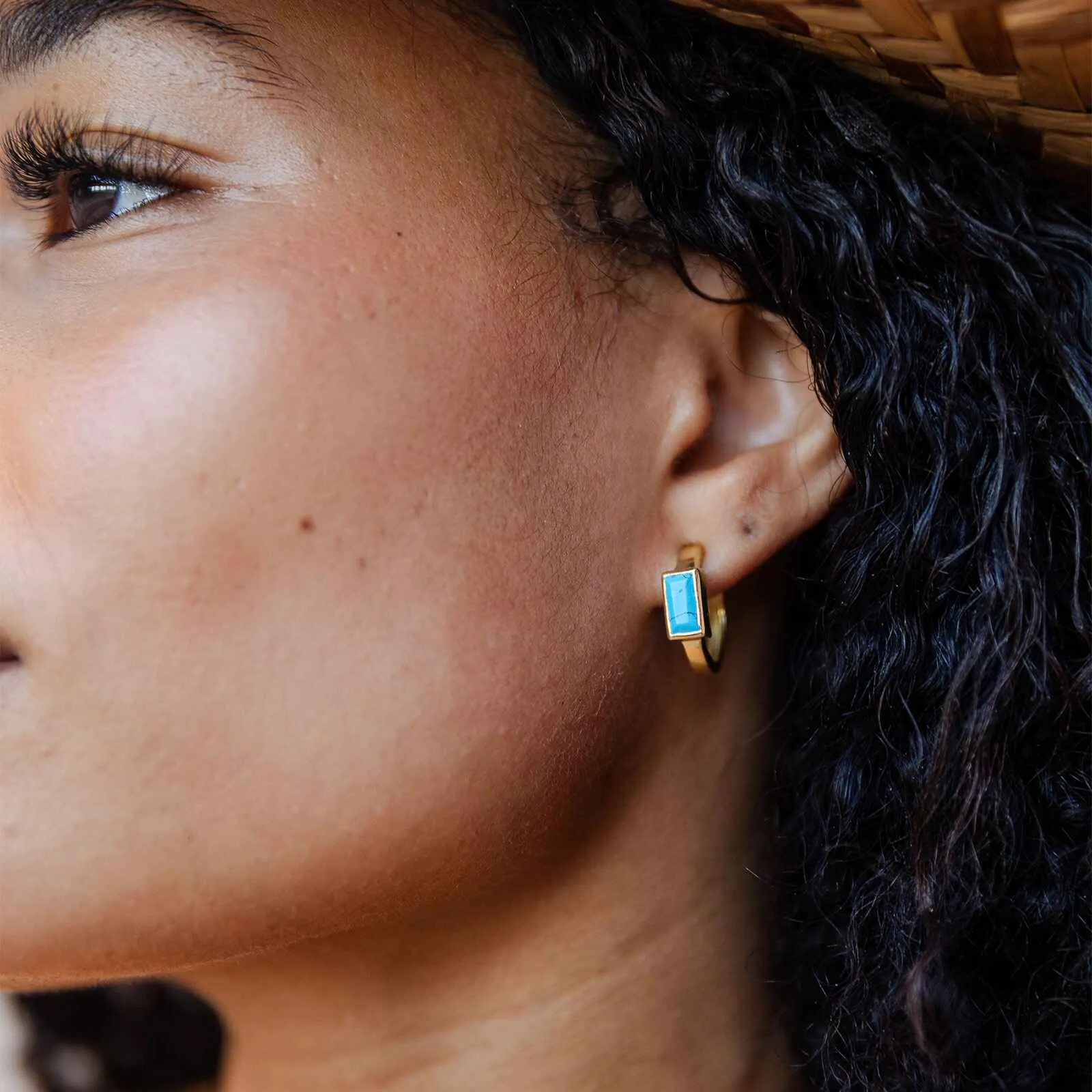 Tulum Hoop Earrings sold by Pura Vida product image thumbnail 3