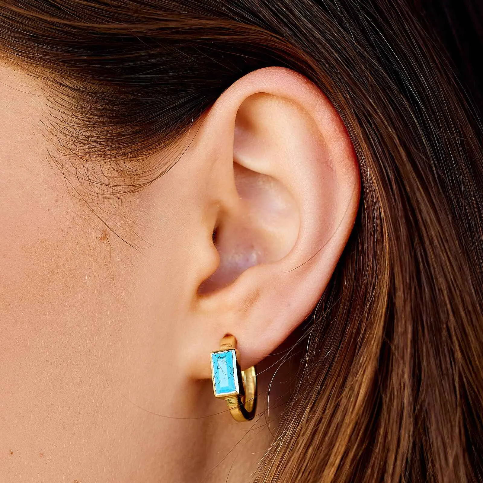 Tulum Hoop Earrings sold by Pura Vida product image thumbnail 2