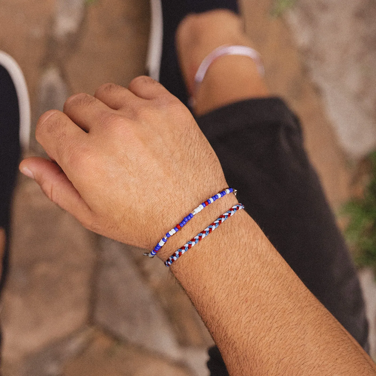 Homes For Our Troops Braided Bracelet sold by Pura Vida product image thumbnail 3