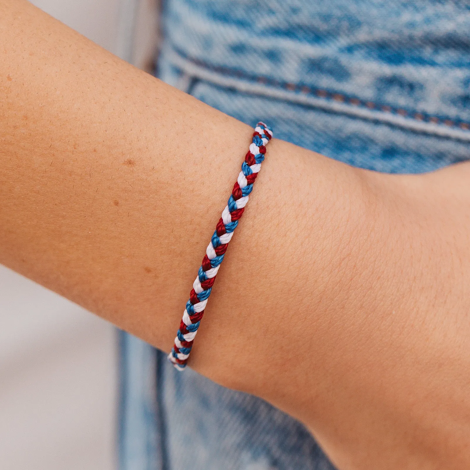 Homes For Our Troops Braided Bracelet sold by Pura Vida product image thumbnail 2