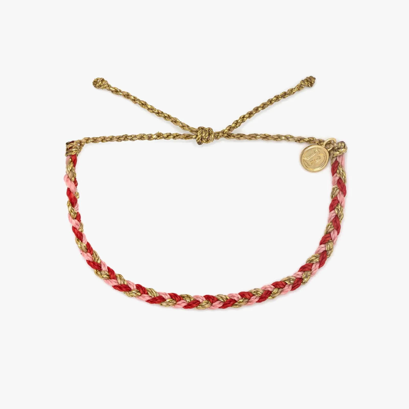 Red Cross XOXO Mixed Mini Braided Bracelet sold by Pura Vida