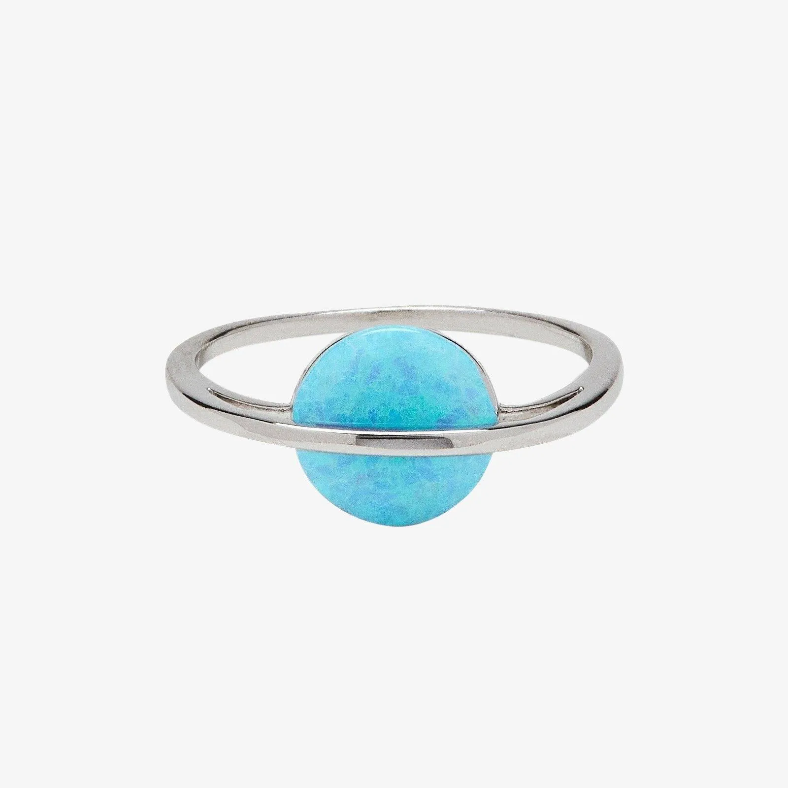 Opal Saturn Ring sold by Pura Vida