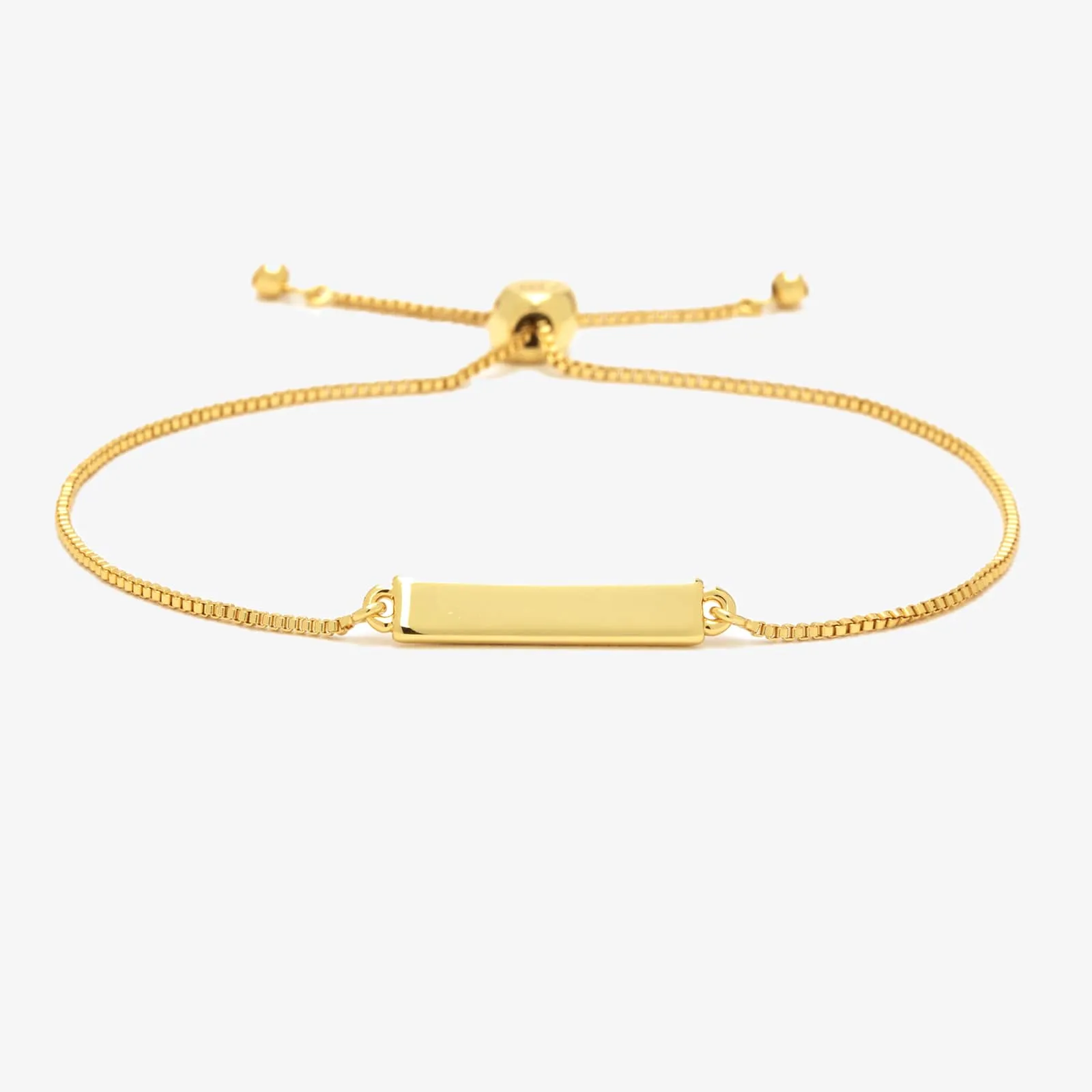 Engravable Double-Sided Bar Bracelet sold by Pura Vida