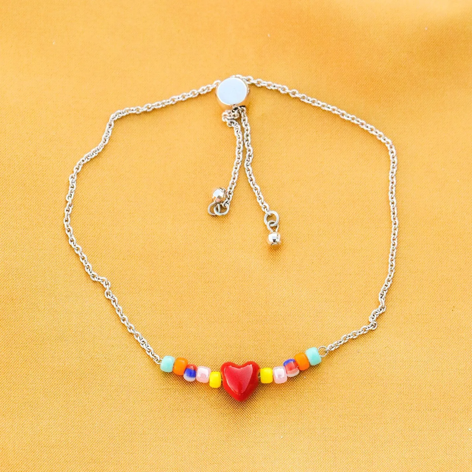 Heart Slider Bracelet sold by Pura Vida product image thumbnail 2
