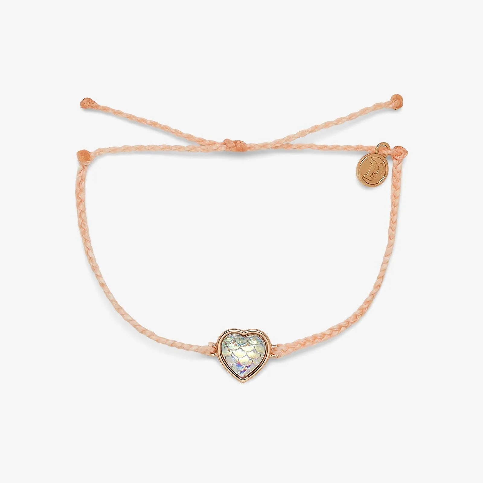Blush Mermaid Heart Charm Bracelet sold by Pura Vida