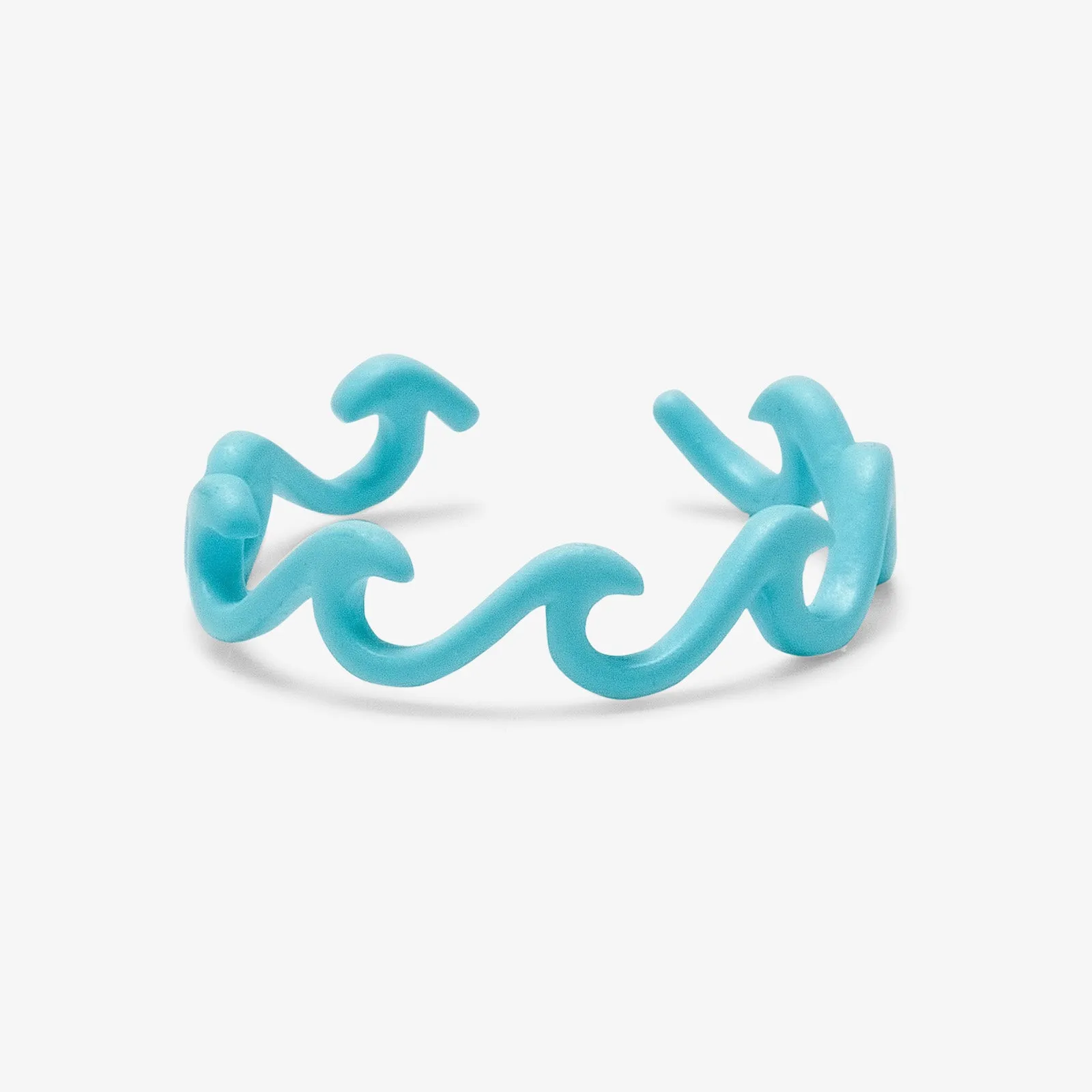 Enamel Delicate Wave Toe Ring sold by Pura Vida