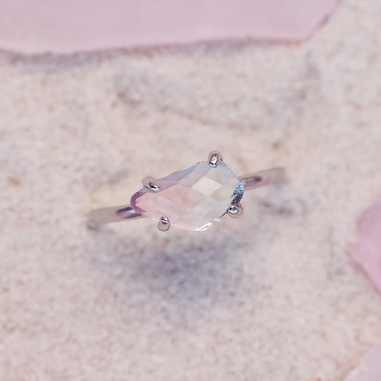 Rainbow Quartz Ring sold by Pura Vida product image thumbnail 4