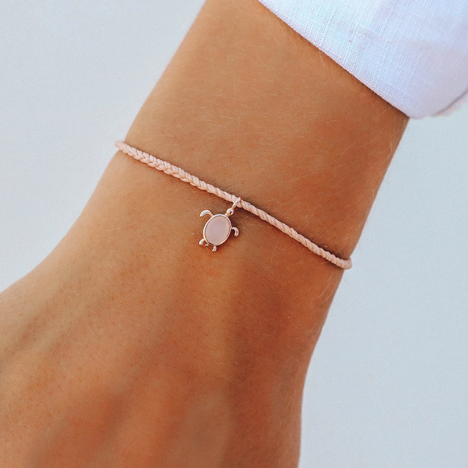 Rose Gold Save the Sea Turtles Charm sold by Pura Vida product image thumbnail 3