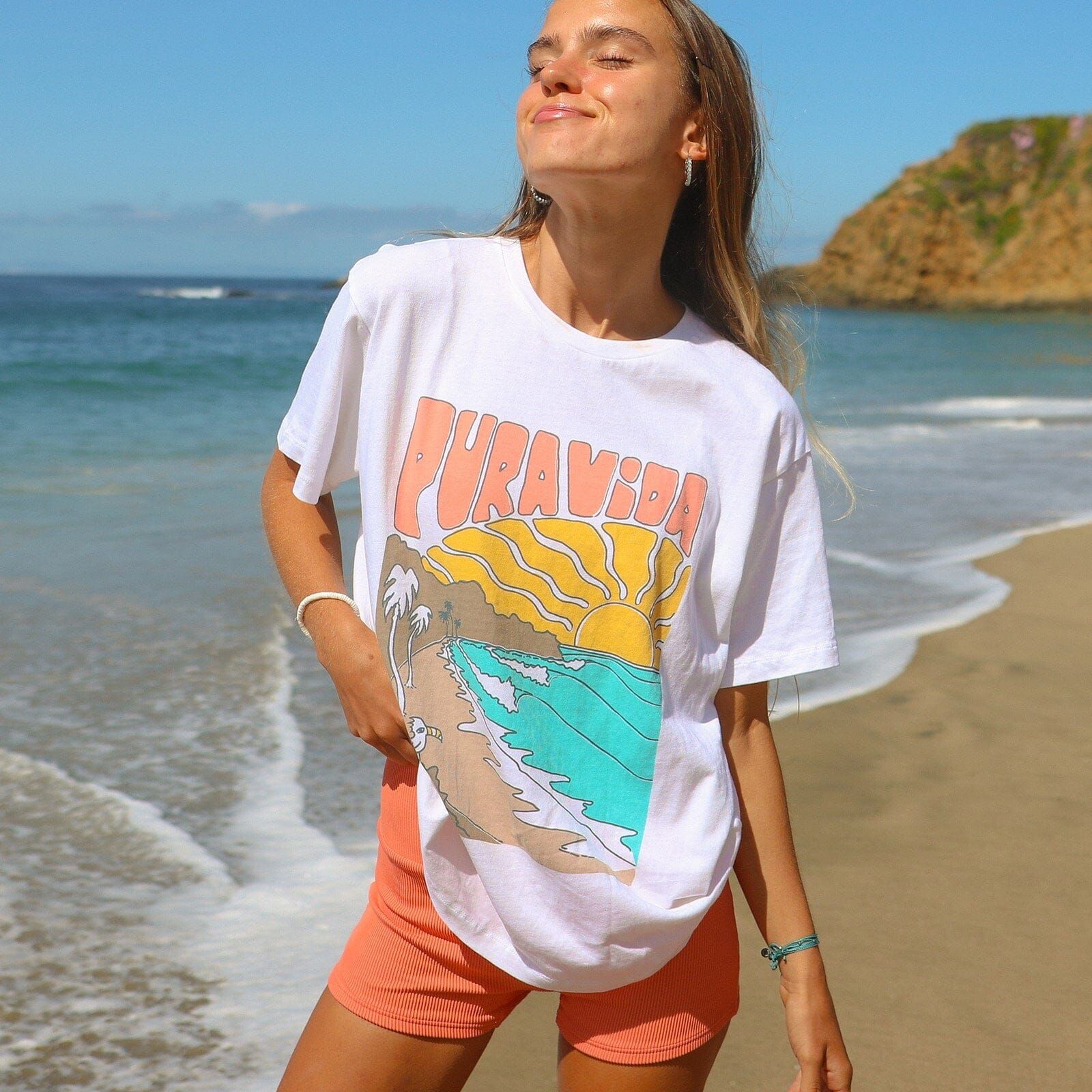 High Tide Tee sold by Pura Vida